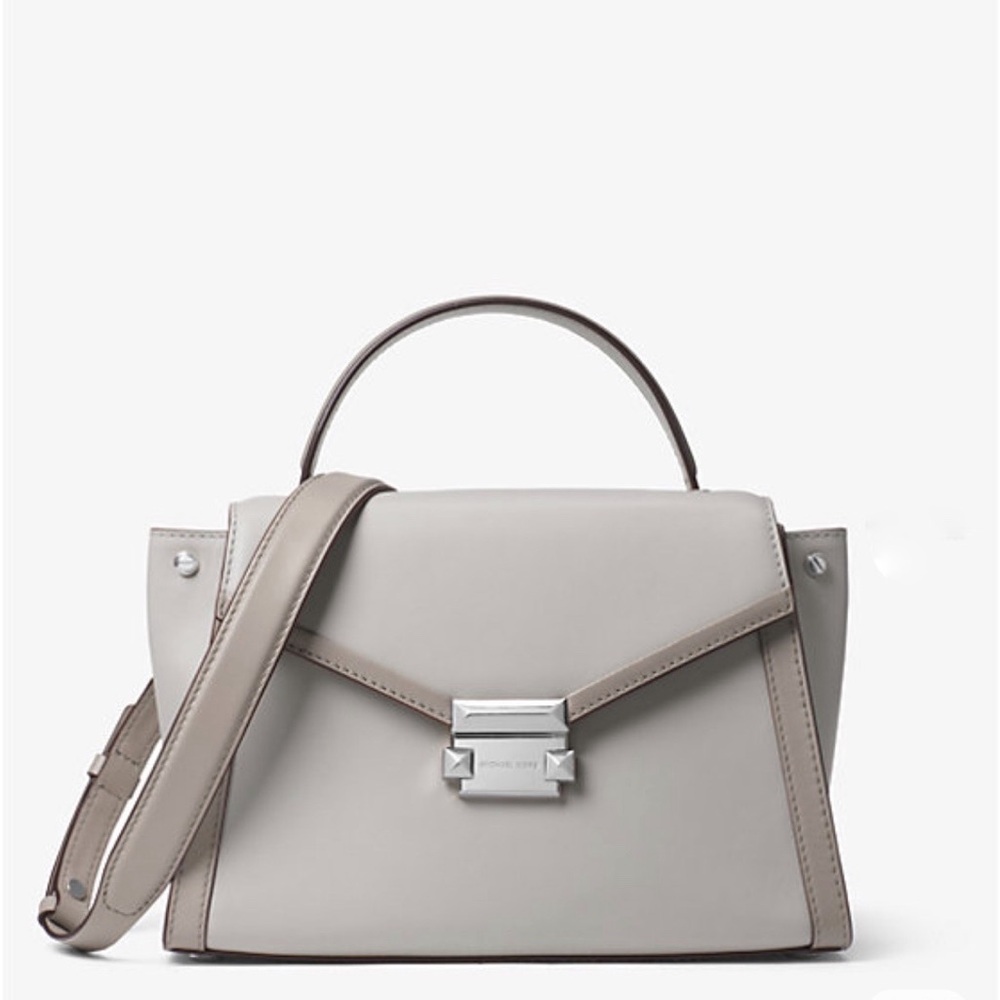 MICHAEL KORS Whitney Medium Leather Satchel